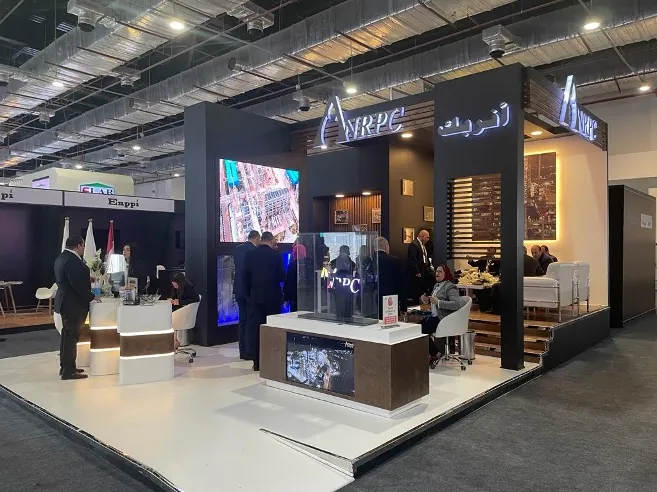 ANRPC stand as built in Cairo