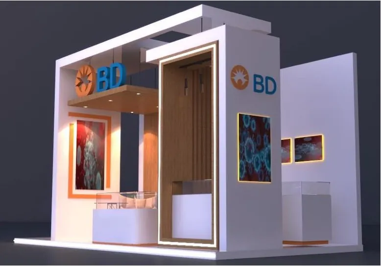 BD stand 3D concept