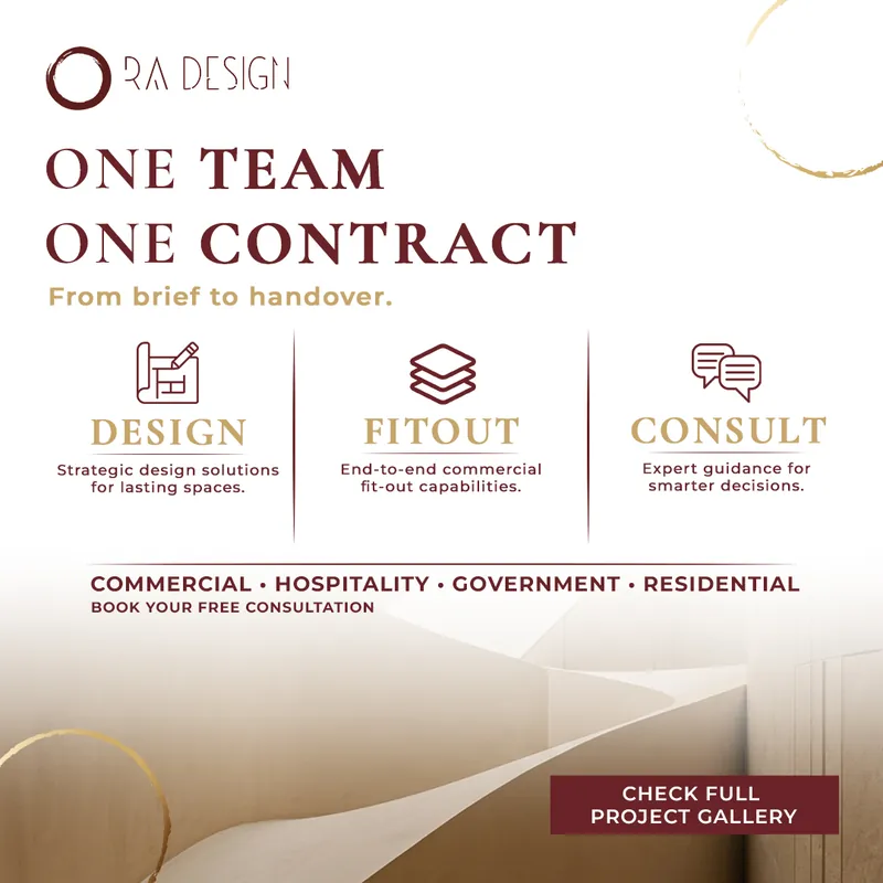 ORA Design post: One team, one contract