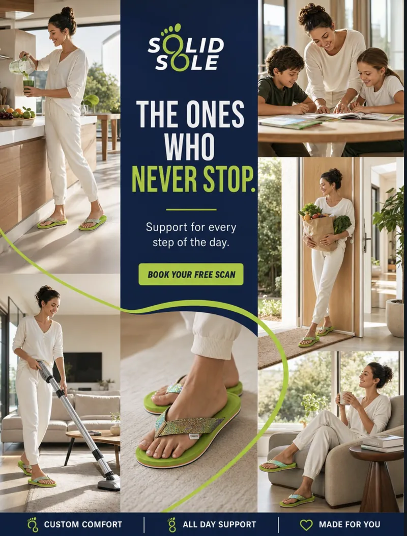 Solid Sole post: support for every step of the day